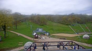 Weather camera view of Powder Ridge Ski Resort.