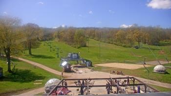 Weather camera view of Powder Ridge Ski Resort.