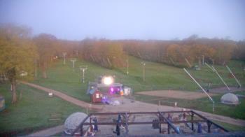 Weather camera view of Powder Ridge Ski Resort.