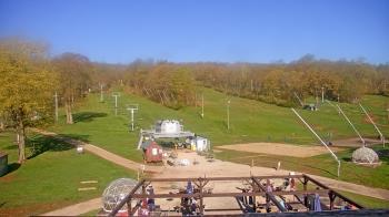 Weather camera view of Powder Ridge Ski Resort.