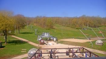 Weather camera view of Powder Ridge Ski Resort.