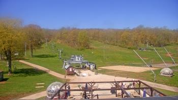 Weather camera view of Powder Ridge Ski Resort.