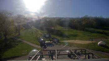 Weather camera view of Powder Ridge Ski Resort.