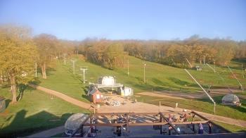 Weather camera view of Powder Ridge Ski Resort.