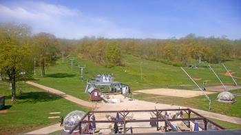 Weather camera view of Powder Ridge Ski Resort.