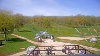 Weather camera view of Powder Ridge Ski Resort.
