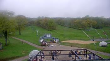 Weather camera view of Powder Ridge Ski Resort.