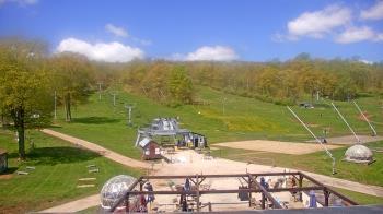 Weather camera view of Powder Ridge Ski Resort.