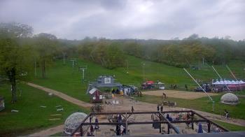 Weather camera view of Powder Ridge Ski Resort.