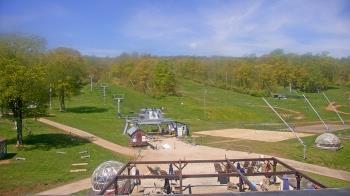 Weather camera view of Powder Ridge Ski Resort.