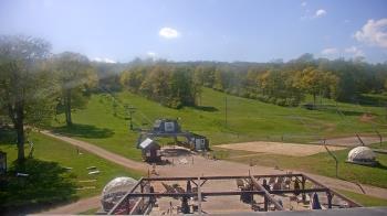 Weather camera view of Powder Ridge Ski Resort.