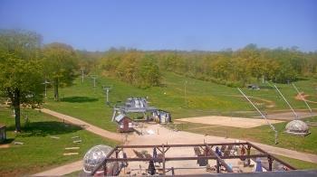 Weather camera view of Powder Ridge Ski Resort.