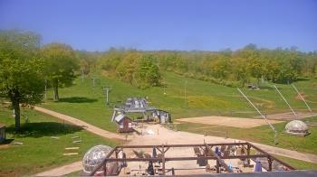 Weather camera view of Powder Ridge Ski Resort.