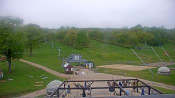 Weather camera view of Powder Ridge Ski Resort.