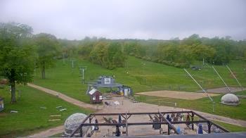 Weather camera view of Powder Ridge Ski Resort.
