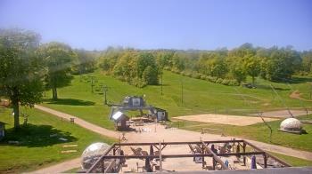 Weather camera view of Powder Ridge Ski Resort.