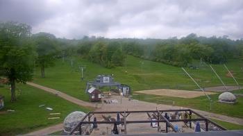 Weather camera view of Powder Ridge Ski Resort.