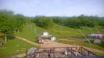 Weather camera view of Powder Ridge Ski Resort.