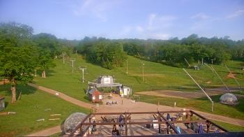 Weather camera view of Powder Ridge Ski Resort.