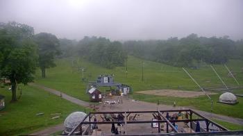 Weather camera view of Powder Ridge Ski Resort.