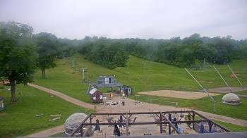 Weather camera view of Powder Ridge Ski Resort.