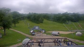 Weather camera view of Powder Ridge Ski Resort.