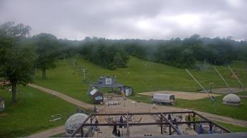 Weather camera view of Powder Ridge Ski Resort.