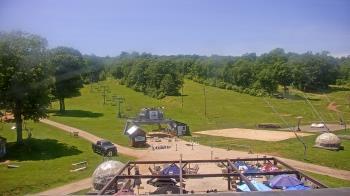 Weather camera view of Powder Ridge Ski Resort.