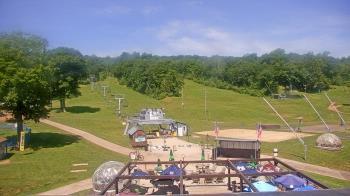 Weather camera view of Powder Ridge Ski Resort.