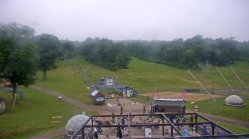 Weather camera view of Powder Ridge Ski Resort.