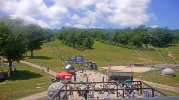 Weather camera view of Powder Ridge Ski Resort.