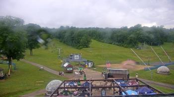 Weather camera view of Powder Ridge Ski Resort.