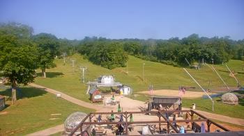 Weather camera view of Powder Ridge Ski Resort.