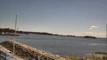 Weather camera view of Beach Point Club.