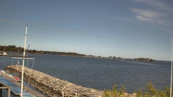 Weather camera view of Beach Point Club.
