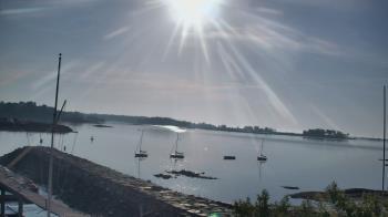 Weather camera view of Beach Point Club.