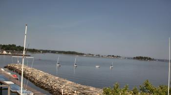 Weather camera view of Beach Point Club.