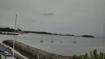 Weather camera view of Beach Point Club.