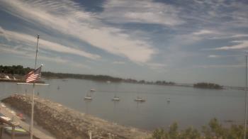 Weather camera view of Beach Point Club.