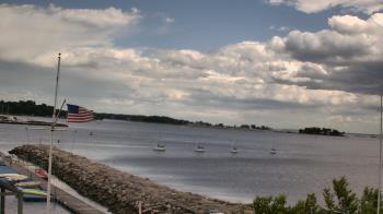 Weather camera view of Beach Point Club.
