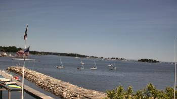 Weather camera view of Beach Point Club.