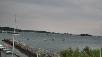 Weather camera view of Beach Point Club.