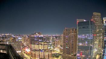 Weather camera view of Marriott Marquis Houston.