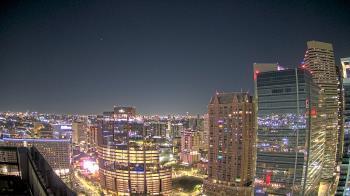 Weather camera view of Marriott Marquis Houston.