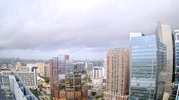 Weather camera view of Marriott Marquis Houston.