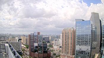 Weather camera view of Marriott Marquis Houston.
