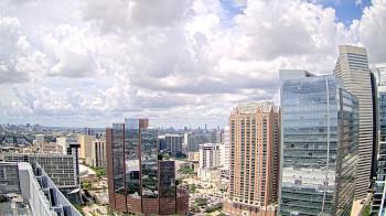 Weather camera view of Marriott Marquis Houston.