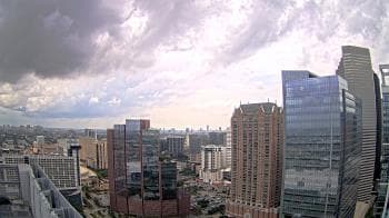 Weather camera view of Marriott Marquis Houston.