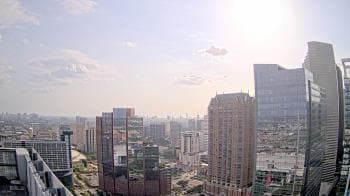 Weather camera view of Marriott Marquis Houston.