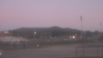 Weather camera view of Mena School District.